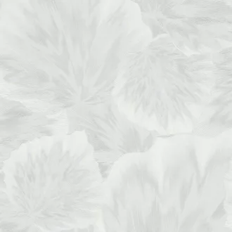   Elegáns virágmintás tapéta finom textúrával, fehér színben