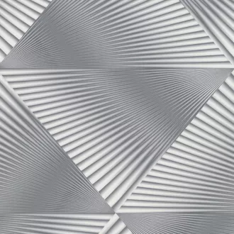  Modern, geometrikus mintás tapéta finom textúrával szürke-ezüst  színben