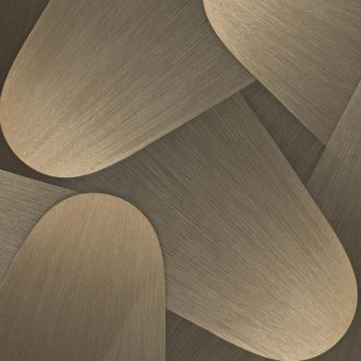 Prémium arany-barna 3D hatású geometrikus tapéta