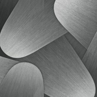 Prémium ezüst 3D hatású geometrikus tapéta