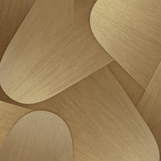 Prémium arany 3D hatású geometrikus tapéta