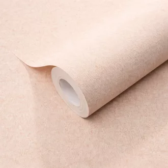   Pasztell rózsaszín textil hatású tapéta – elegáns struktúrált tapéta modern enteriőrbe