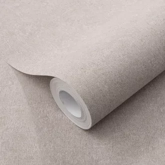   Taupe színű textil hatású tapéta – elegáns struktúrált tapéta modern enteriőrbe