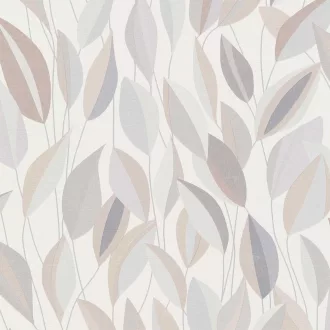   Modern levélmintás tapéta – elegáns design tapéta pasztell  színben