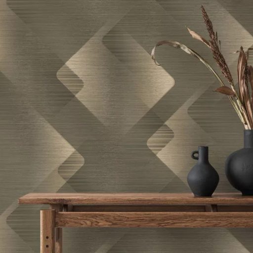 Modern design tapéta kifinomult mintázattal és visszafogott látványos struktúrával taupe színben