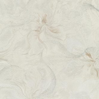   Elegáns texturált  elegánsan csillogó virágmintás tapéta  pasztell beige színben