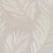 Elegáns ,lágy vonalvezetésű tapéta  toll motívummal beige árnyalataban 
