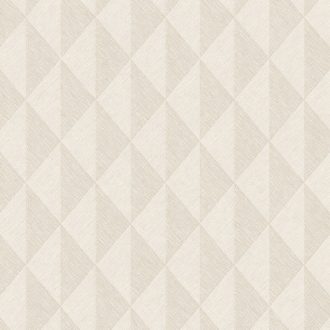   Krém színű geometrikus tapéta – beige rombuszmintás modern tapéta