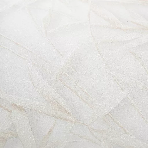 Természet ihlette bambuszleveles tapéta lágy krém árnyalatokkal – elegáns megjelenés nappaliba és hálószobába