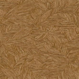   Természetes levél textúrás tapéta – fonott hatású botanikus faldekoráció barna színvilággal