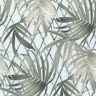Trópusi bambusz leveles tapéta