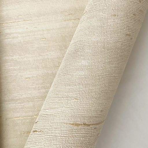 Elegáns textilhatású tapéta arany részletekkel, beige színben