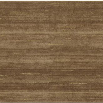   Elegáns textilhatású tapéta arany részletekkel, barna színben