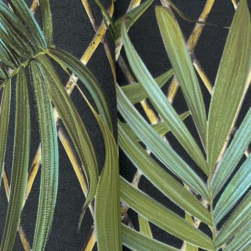 Trópusi bambusz leveles tapéta