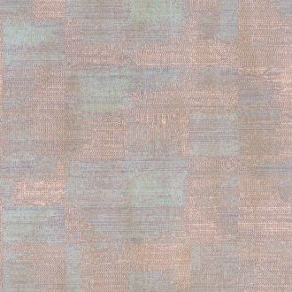   Modern absztrakt mintás tapéta – texturált felülettel, barna-türkiz színben