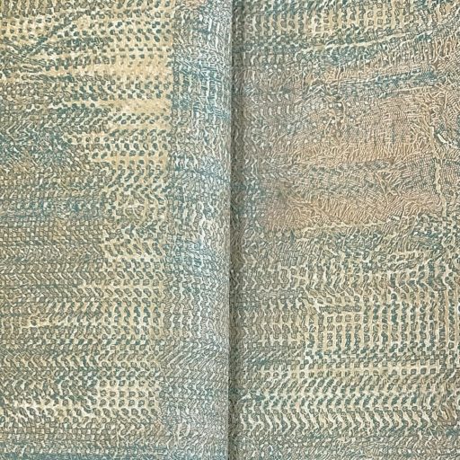 Modern absztrakt mintás tapéta – texturált felülettel, kék-beige színben