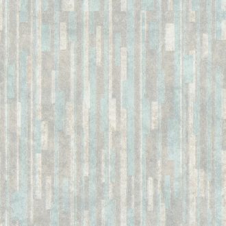   Modern geometrikus mintás tapéta strukturált felülettel, türkiz színben