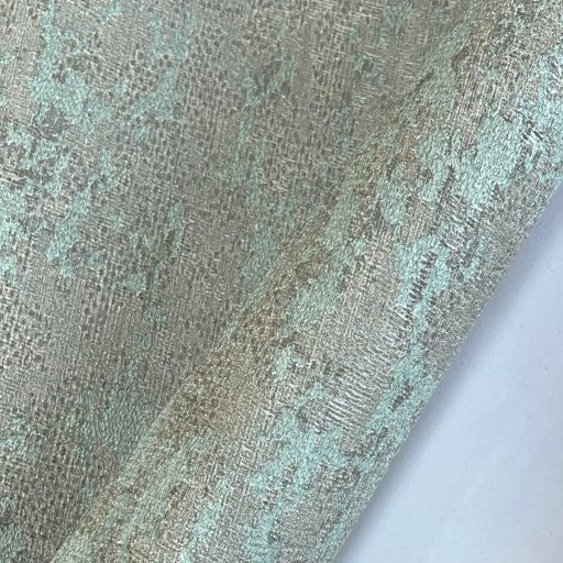 Modern betonhatású tapéta – struktúrált, letisztult türkiz színben