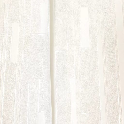 Modern geometrikus mintás tapéta strukturált felülettel, fehér színben