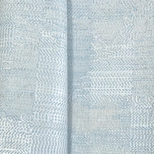 Modern absztrakt mintás tapéta – texturált felülettel, kék színben