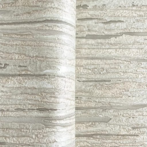 Különleges design tapéta vízszintes irányú, rétegzett struktúrával, taupe  árnyalatban