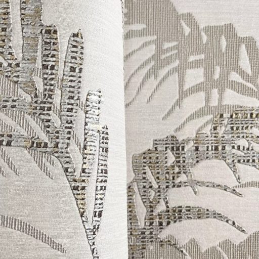 Exkluzív mintás tapéta – strukturált, természet ihlette mintával a szürke-arany  árnyalataiban