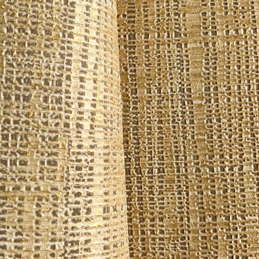 Modern design tapéta különleges, textilhatású struktúrával arany  árnyalatban