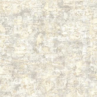   Prémium betonhatású tapéta – modern festett fal effekt design, szürke alapon világos arany struktúrával