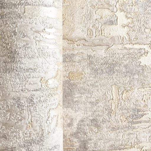Prémium betonhatású tapéta – modern festett fal effekt design, szürke alapon világos arany struktúrával