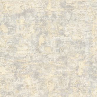   Prémium betonhatású tapéta – modern festett fal effekt design, szürke alapon  arany struktúrával