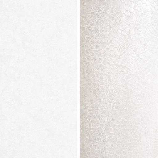 Letisztult, modern tapéta apró  3D hatszög mintával és strukturált felülettel fehér színben