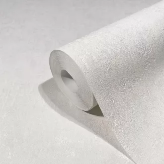   Betonhatású strukturált tapéta – modern minimalista elegancia természetes hatással fehér tónusban