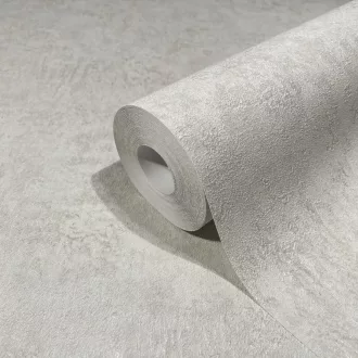   Betonhatású strukturált tapéta – modern minimalista elegancia természetes hatással melegszürke színben