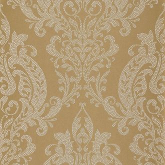   Arany-beige modern artdeco tapéta – Elegáns klasszikus minta