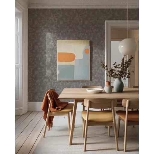 Elegáns, modern tapéta szürkésbarna és taupe árnyalatokkal, finoman strukturált 10x0,53m