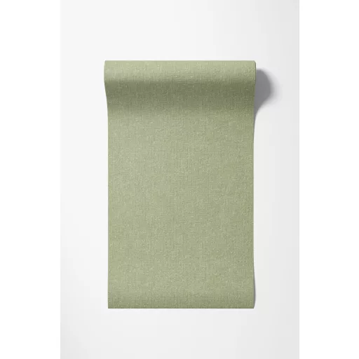 Elegáns, zsályazöld árnyalatú tapéta finom, szövethatású geometrikus struktúrával  10x0,53m