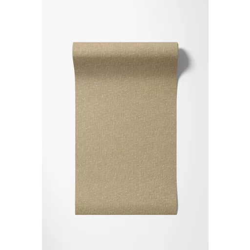 Elegáns, arany árnyalatú tapéta finom, szövethatású geometrikus struktúrával  10x0,53m