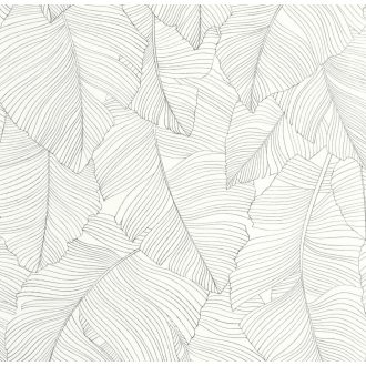   Modern levél mintás tapéta – elegáns grafikus design tapéta 