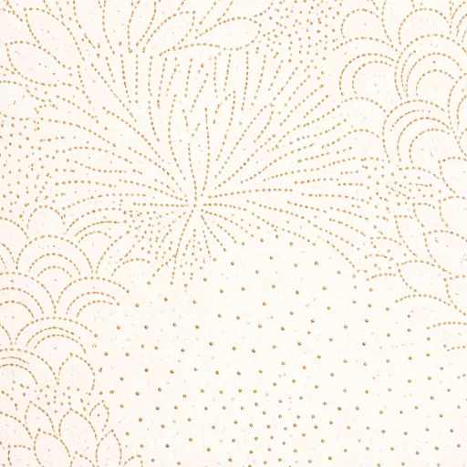Elegáns arany mintás design tapéta – modern virág  dekor tapéta