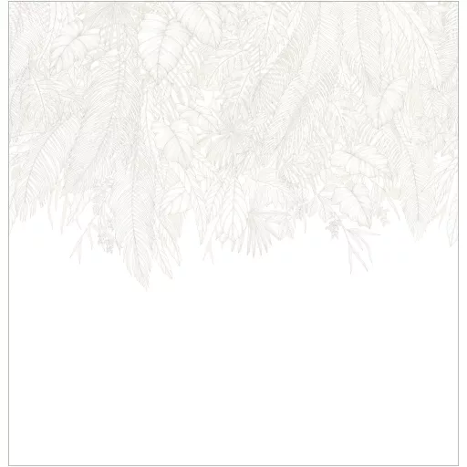 Trópusi leveles tapéta – elegáns pálmalevél mintás dekor falpanel modern enteriőrbe 3mx2.8m