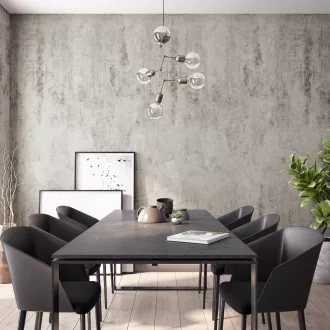   Modern, világosszürke betonhatású poszter tapéta, amely finoman strukturált, kopott felülettel  1,59x 2,70m