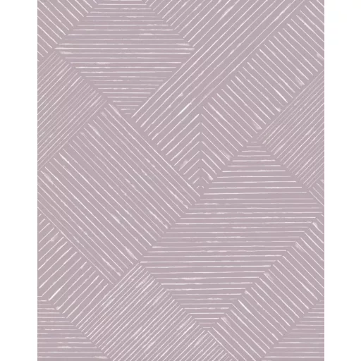 Modern, rózsaszín posztertapéta látványos geometrikus vonalmintával. 2,12x 2,70m
