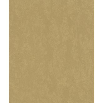   Arany-bézs strukturált falhatású tapéta – meleg vakolat hatású dekor tapéta