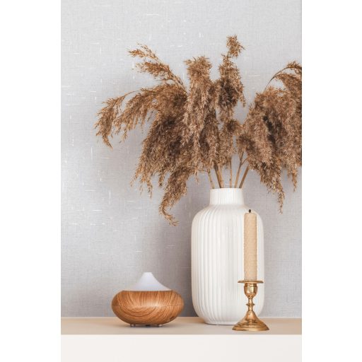 Fehér szövethatású tapéta – letisztult textil hatású faldekoráció