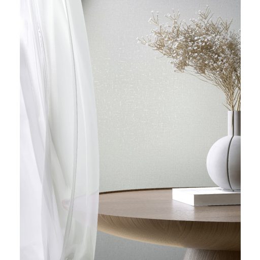 Fehér szövethatású tapéta – letisztult textil hatású faldekoráció