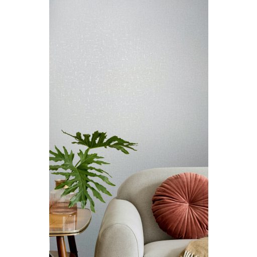 Világos drapp szövethatású tapéta – modern textil hatású faldekoráció