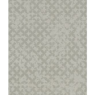   Világos greige mintás tapéta finom geometrikus motívummal – elegáns faldekoráció