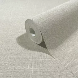   Finom textilhatású egyszínű tapéta letisztult megjelenéssel-pasztell beige színben
