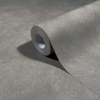   Beton szürke színű dekorfestés hatású tapéta – modern strukturált falfelület elegáns enteriőrbe