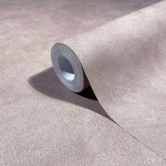   Pasztell rózsaszín színű dekorfestés hatású tapéta – modern strukturált falfelület elegáns enteriőrbe